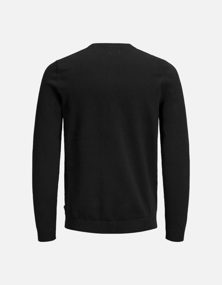 Essentials Basic Knit Crew Black