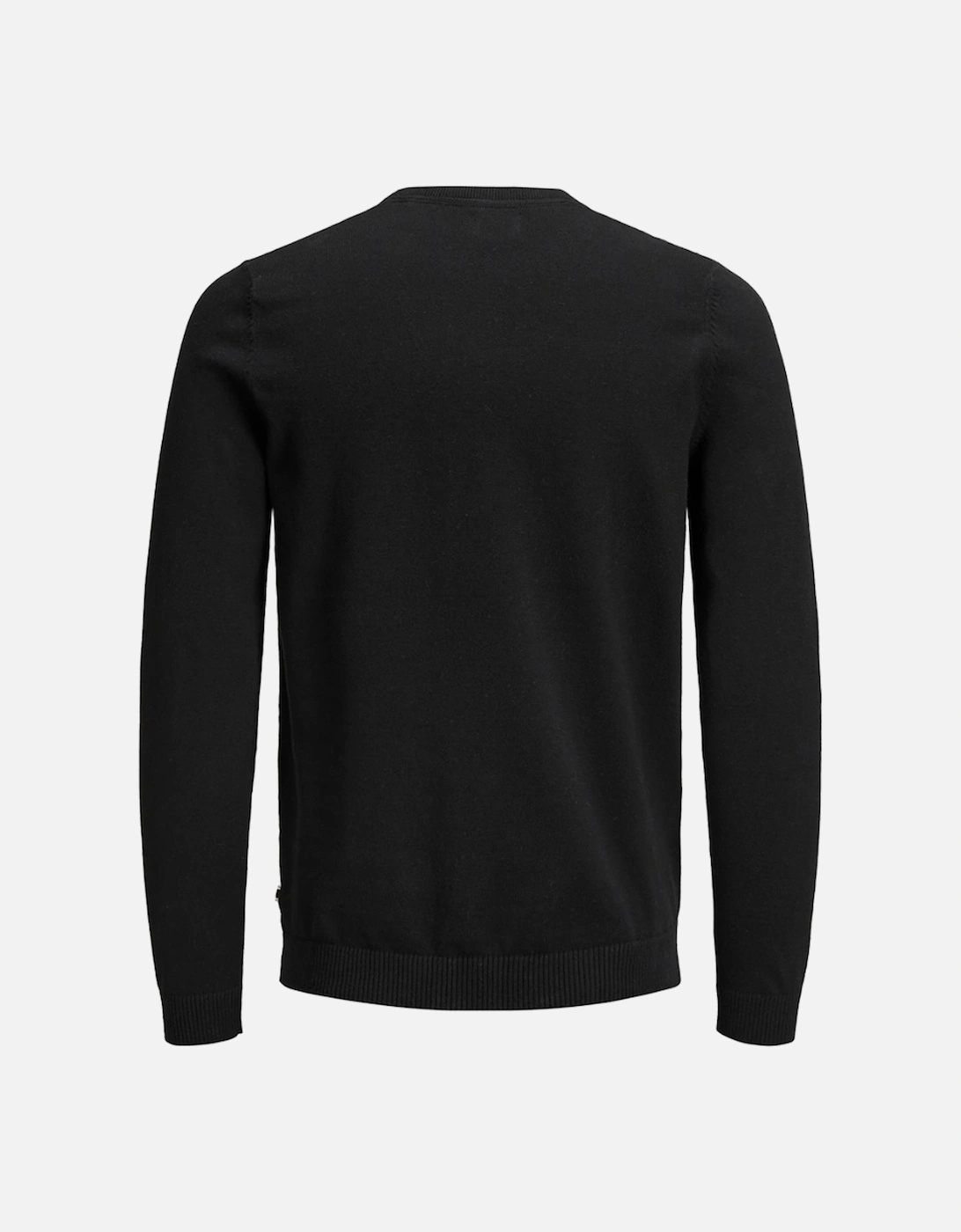 Essentials Basic Knit Crew Black