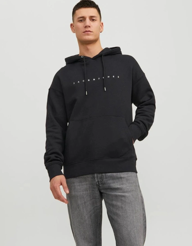 Essentials JJ Star Hooded Sweat Black