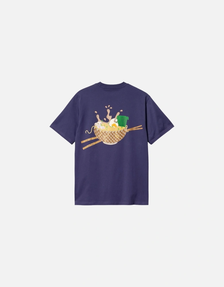 S/S Noodle Soup T-Shirt - Aura