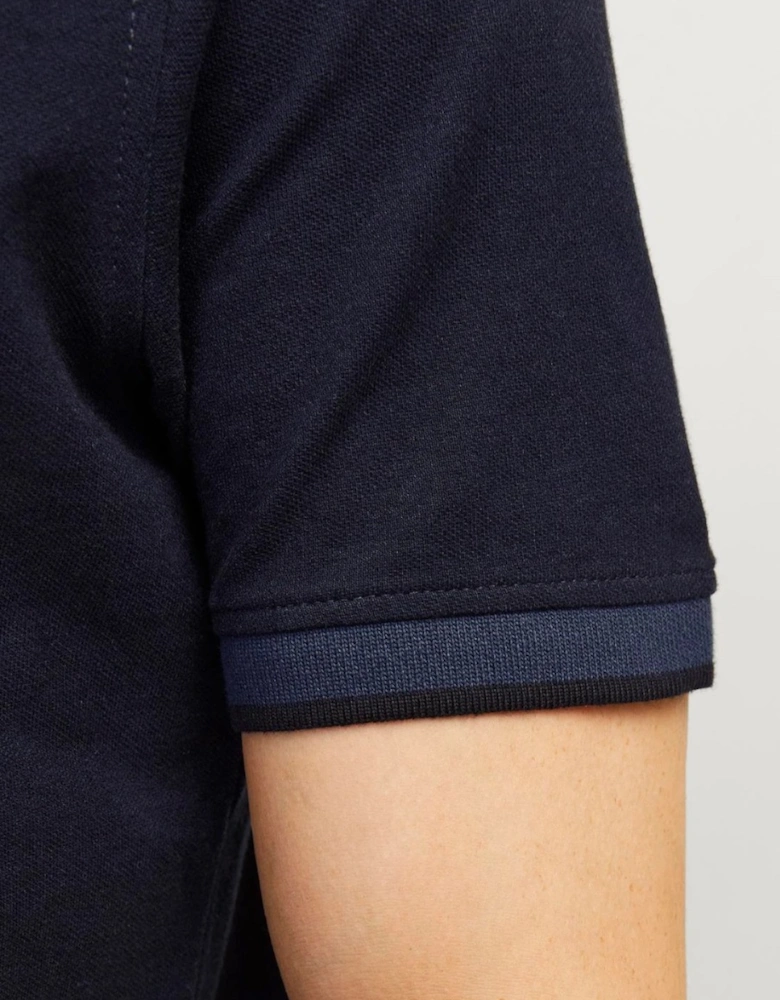 Essentials Paulos Short Sleeve Polo Dark Navy