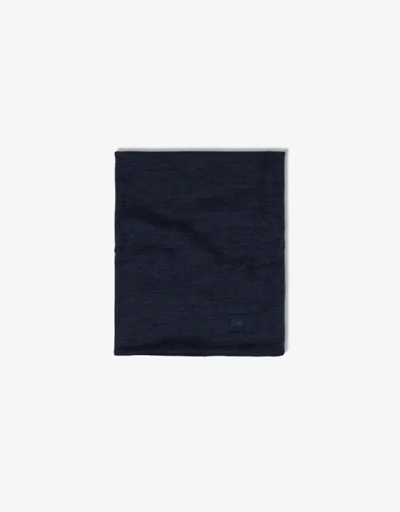 Buff Merino Heavyweight Neck Warmer Indigo