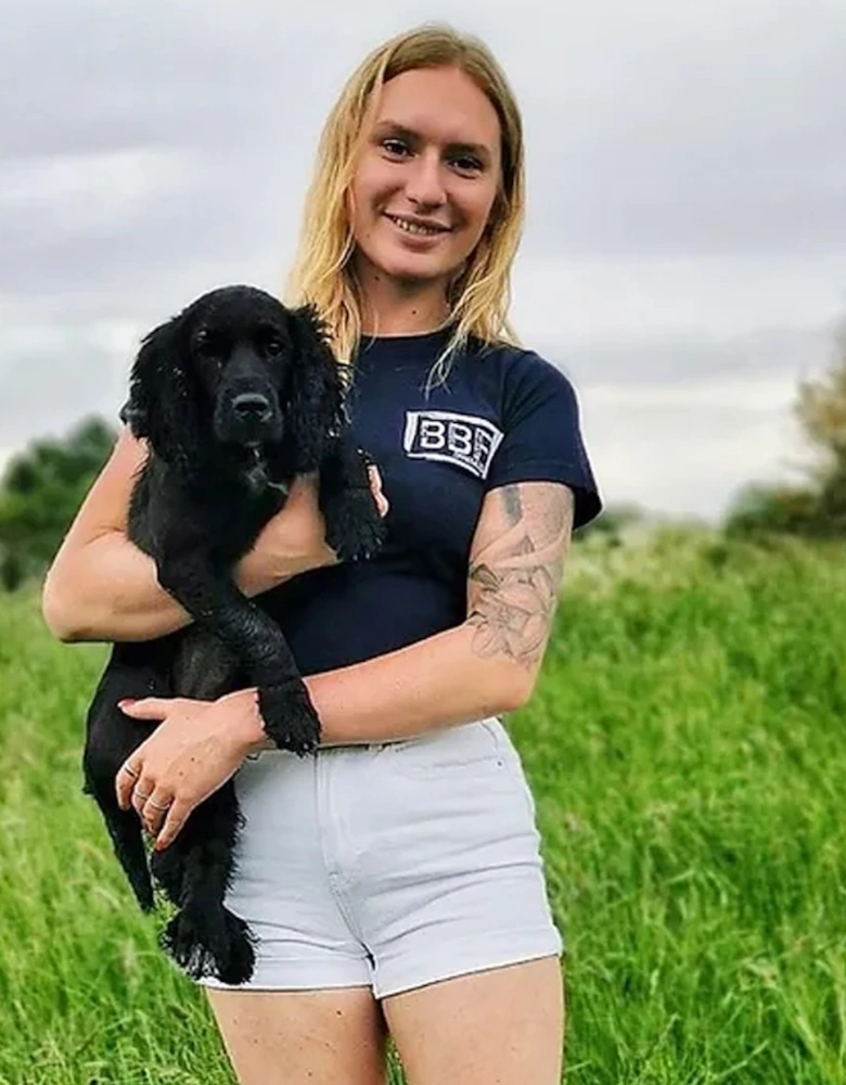 Back British Farming Women's T-shirt Navy