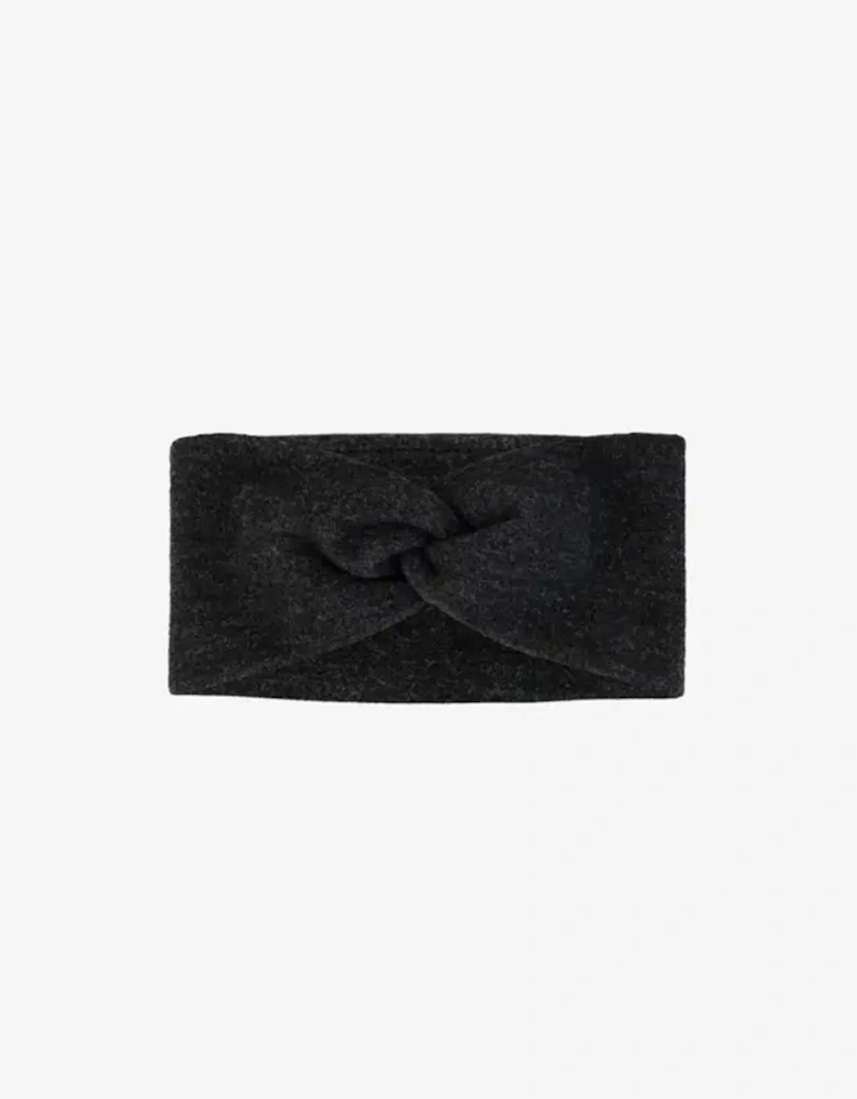 Buff Merino Fleece Headband Solid Black