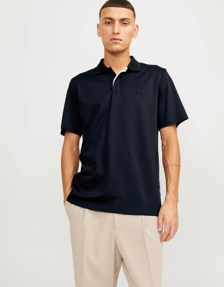 Premium Rodney Short Sleeve Polo Night Sky