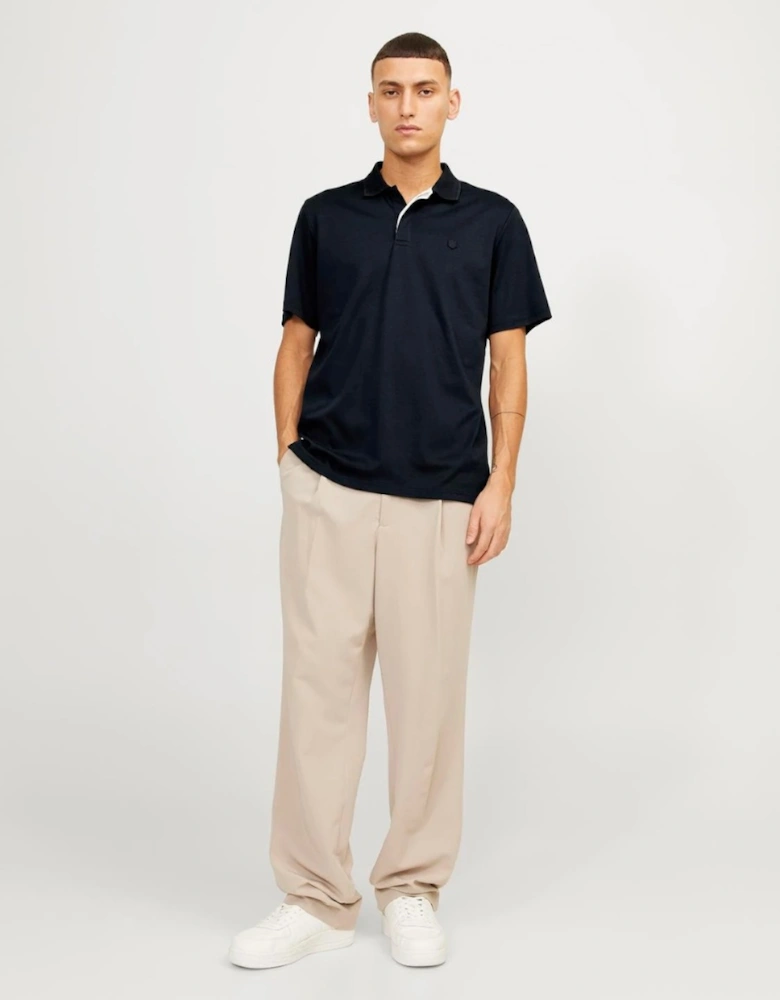 Premium Rodney Short Sleeve Polo Night Sky