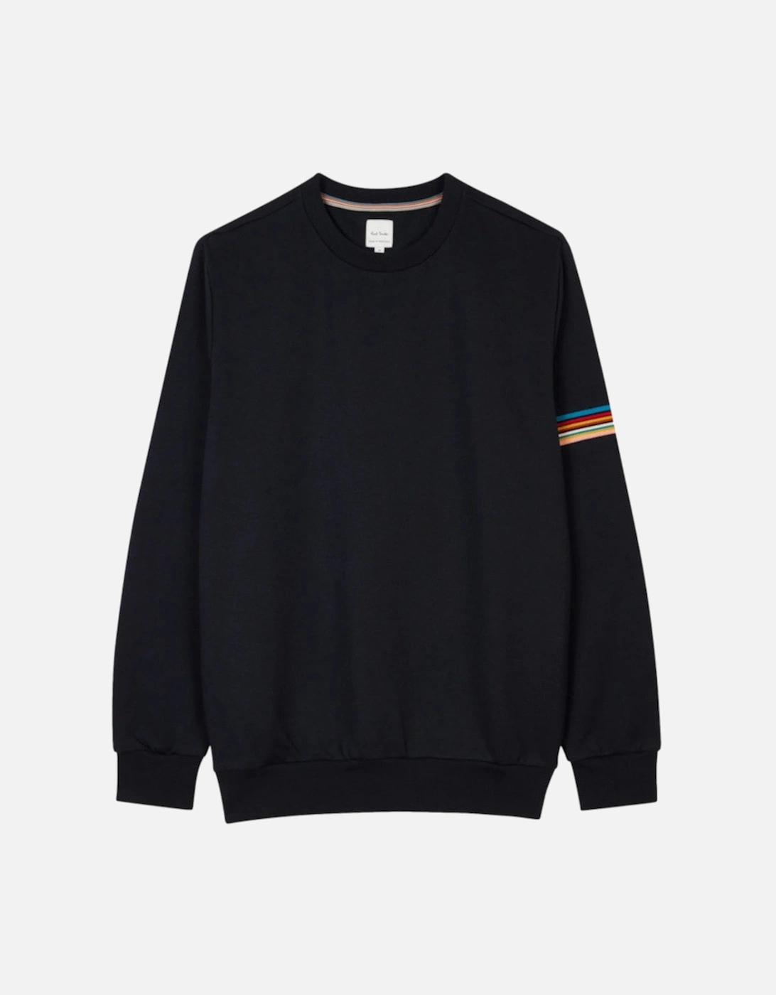 Stripe Arm Sweatshirt  49 DK NAVY, 4 of 3