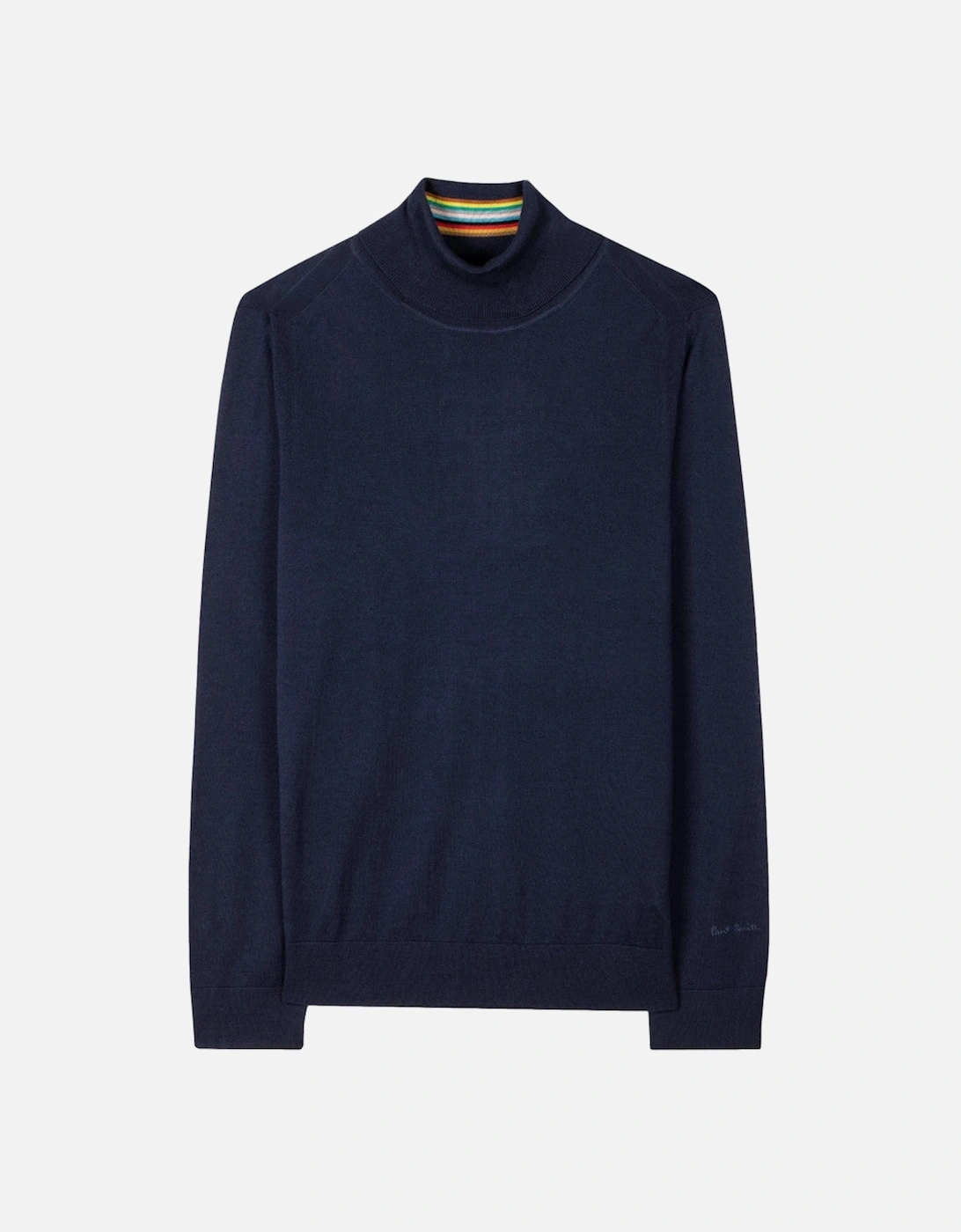 Roll Neck Sweater 49 DK NAVY, 4 of 3