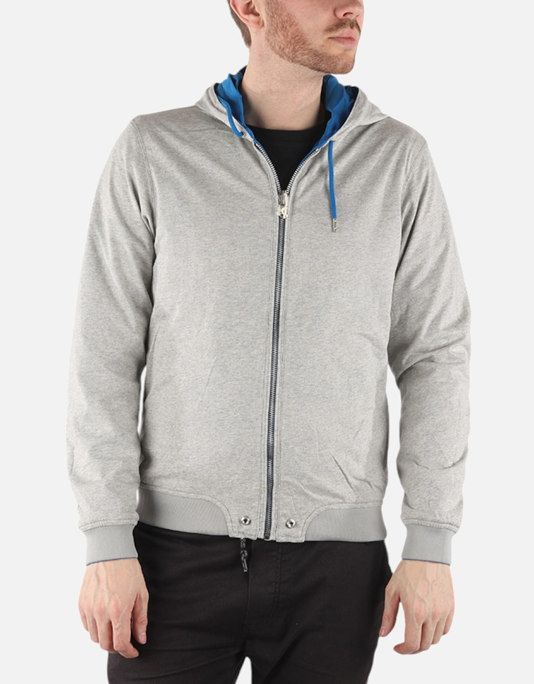 Men's DIESEL CL J RIFT 89R Mens Jacket Reversible Waterproof Casual Outwear Hoody Coat - Grey - Size: 40
