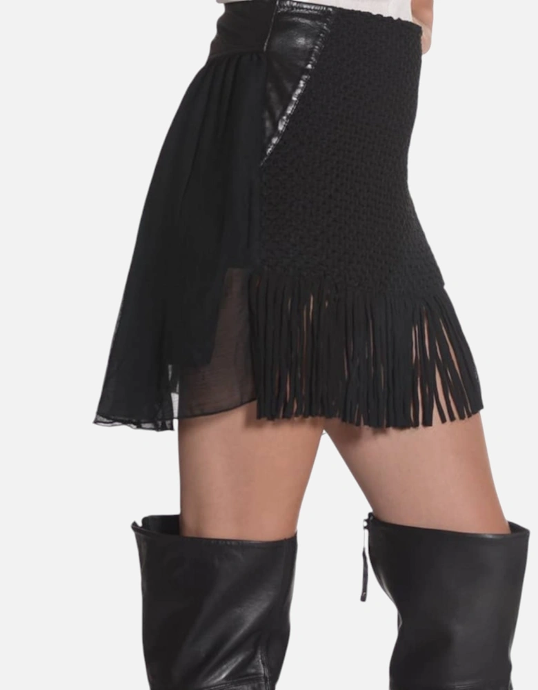 O DELPHINA GONNA 0DABG 900 Womens High Waist