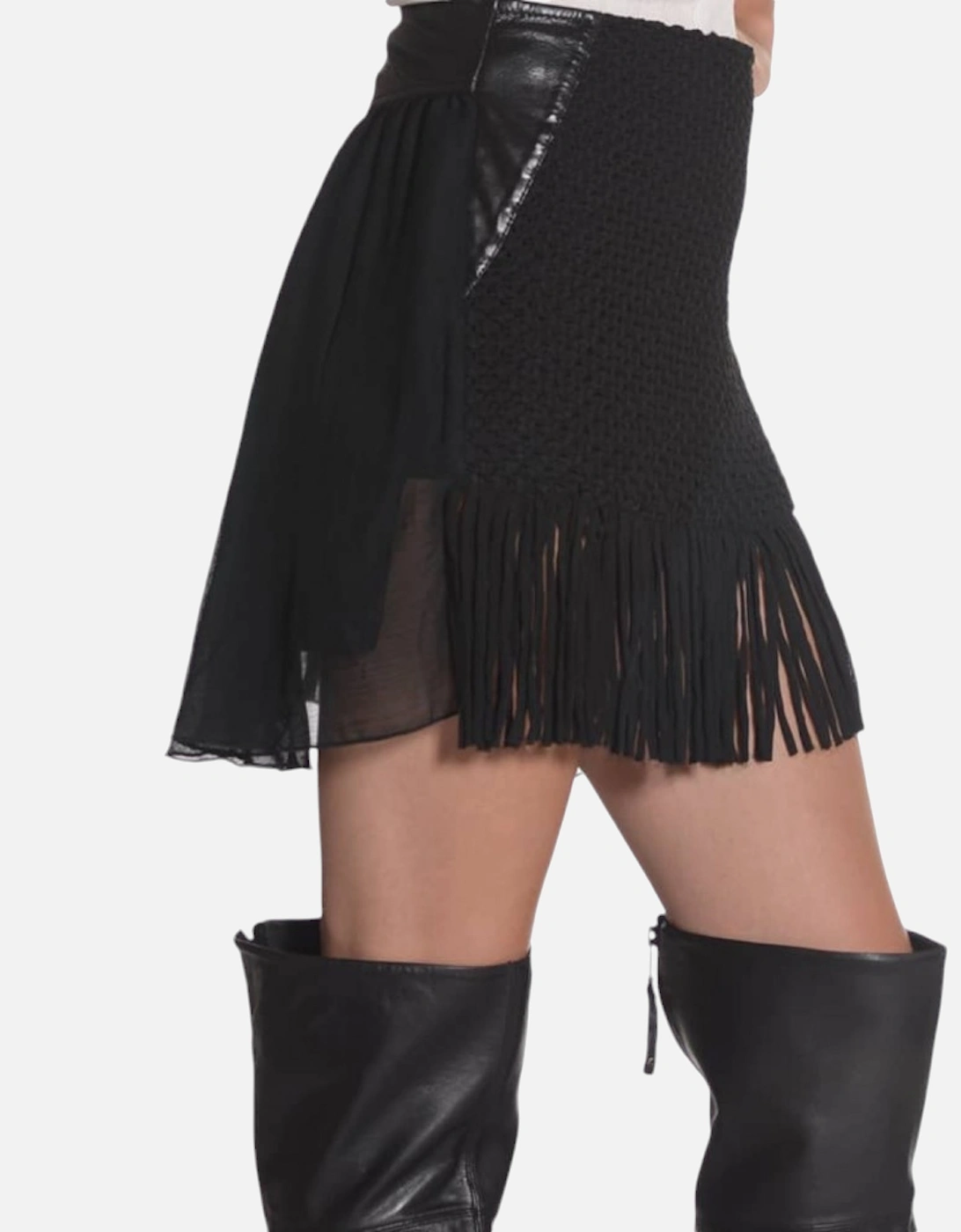 O DELPHINA GONNA 0DABG 900 Womens High Waist