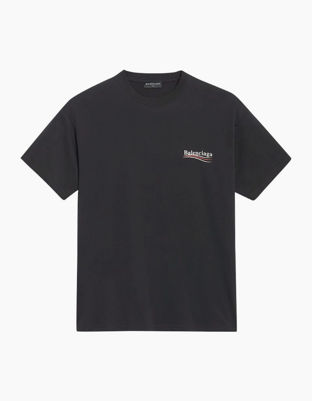 Balenciaga Men's Balenciaga Political Campaign T-Shirt Black