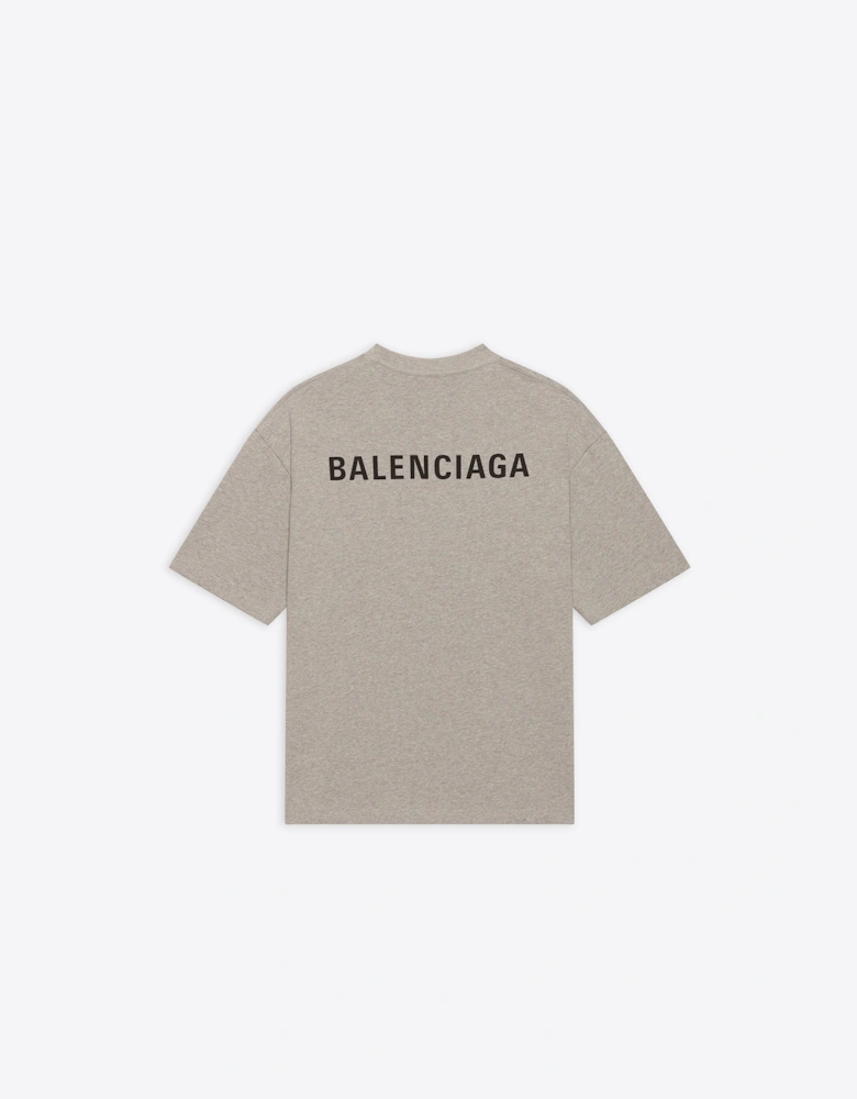 Back Logo T-Shirt Grey