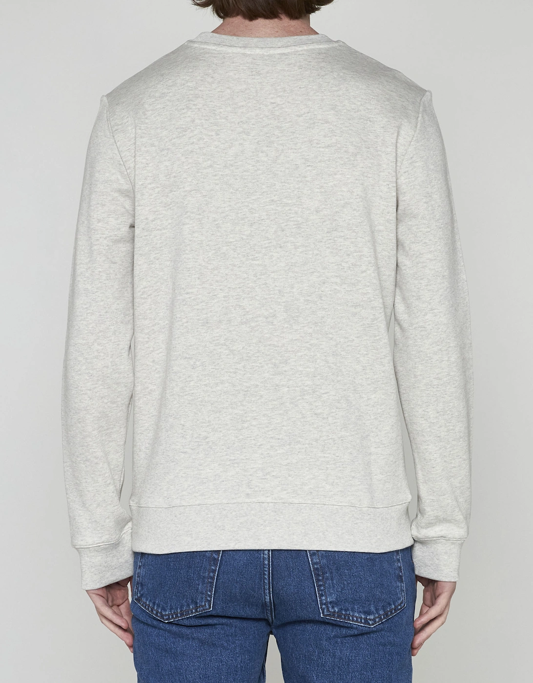 A.P.C. VPC Sweatshirt Ecru/Orange