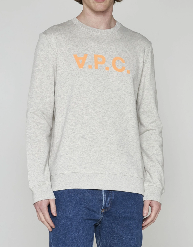 A.P.C. VPC Sweatshirt Ecru/Orange
