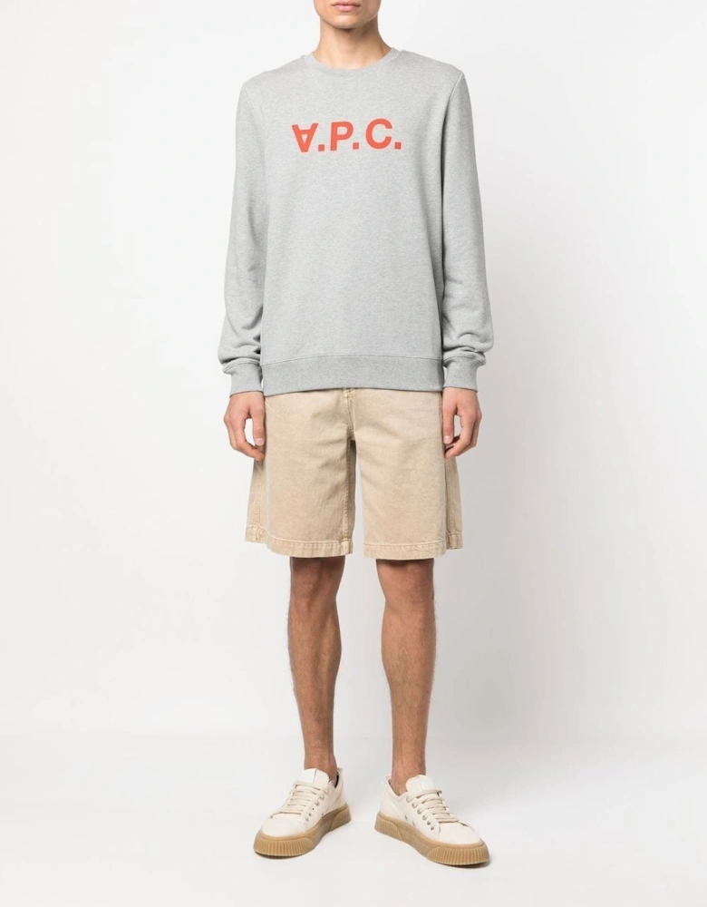 A.P.C. VPC Sweatshirt Grey/Red