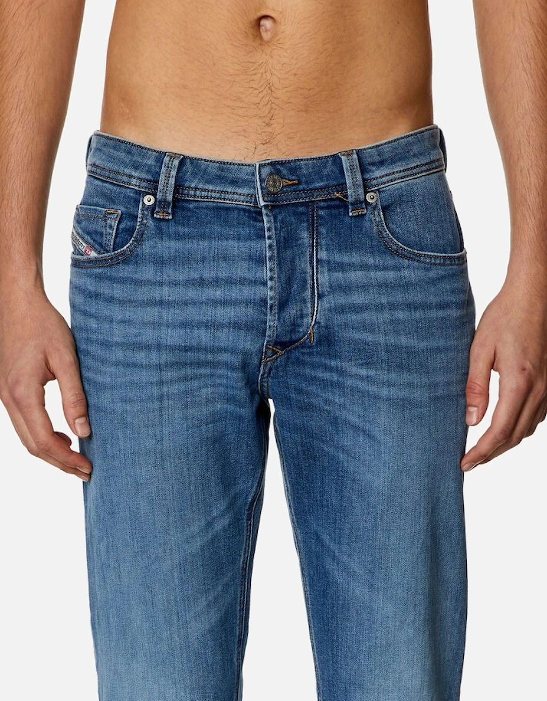 Larkee Beex 0KAIL Straight Tapered Stretch Jeans