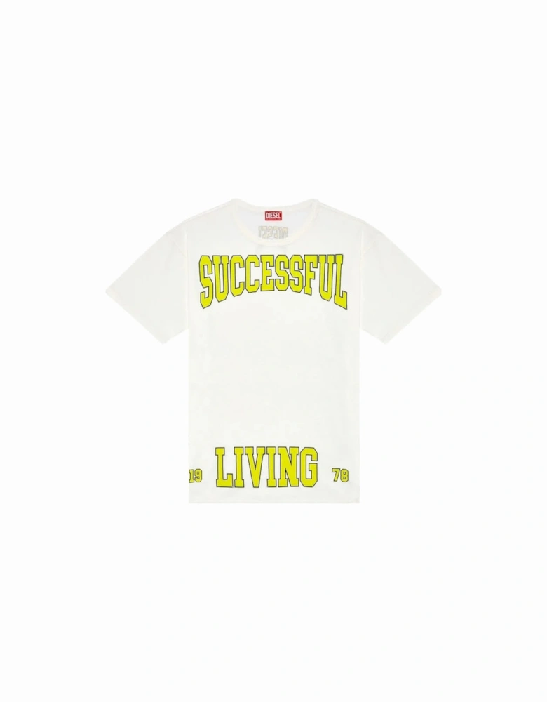 Boxt N9 Successful Living Collage T-Shirt White