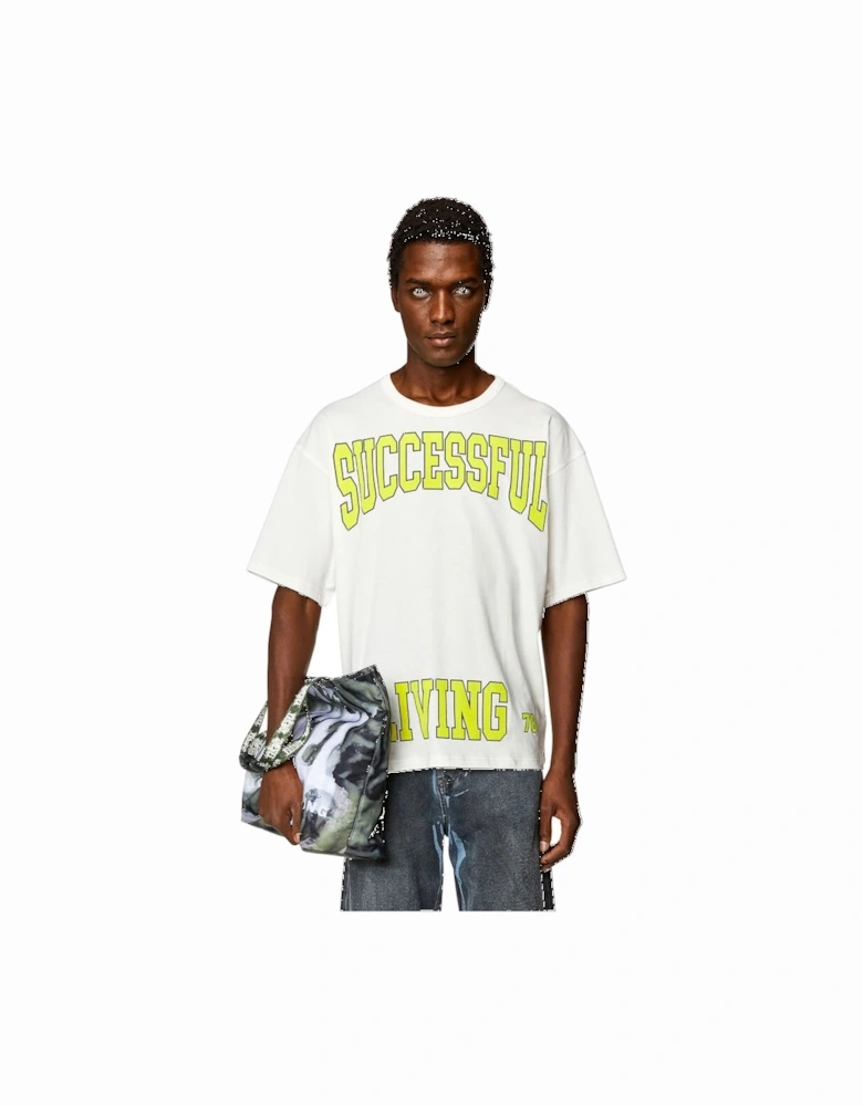 Boxt N9 Successful Living Collage T-Shirt White