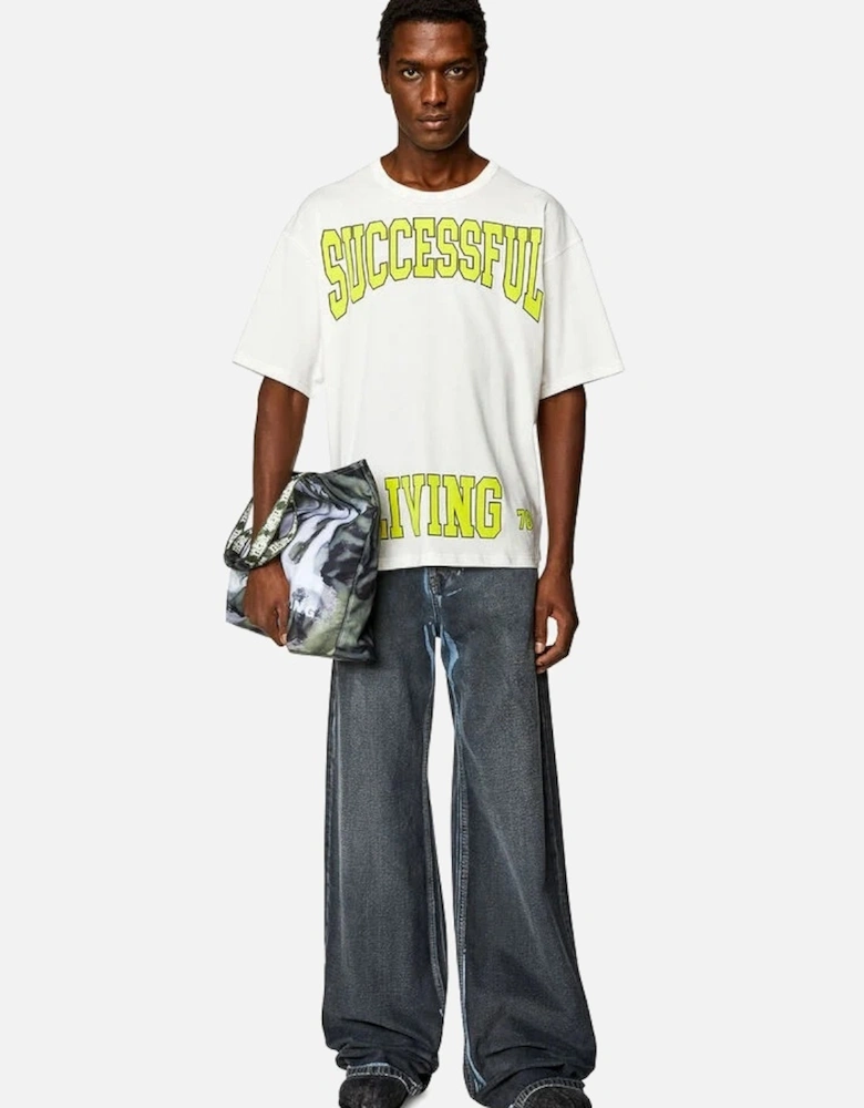 Boxt N9 Successful Living Collage T-Shirt White