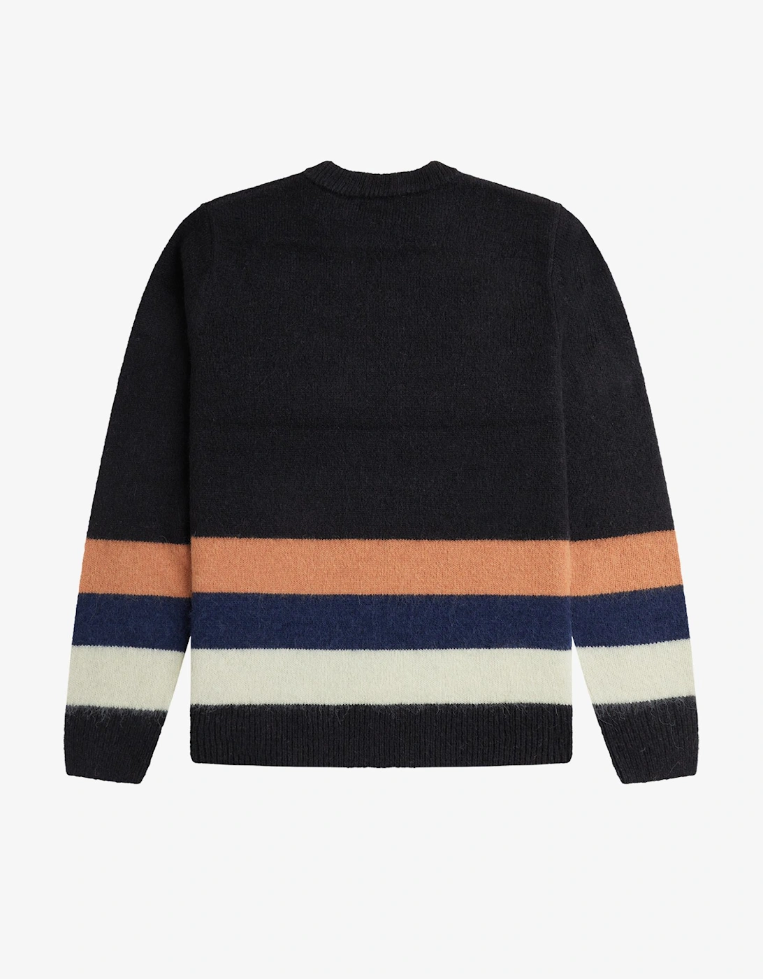 Alpaca Stripe Sweater Black/Multi