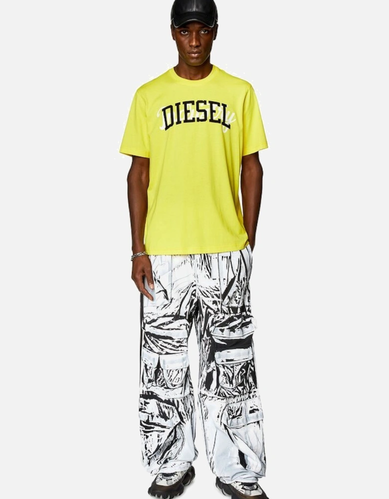 Just N10 Double Logo T-Shirt Yellow
