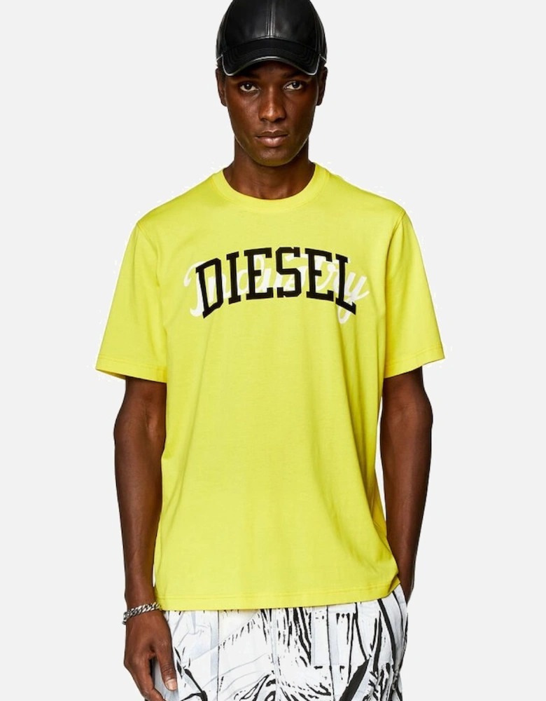 Just N10 Double Logo T-Shirt Yellow