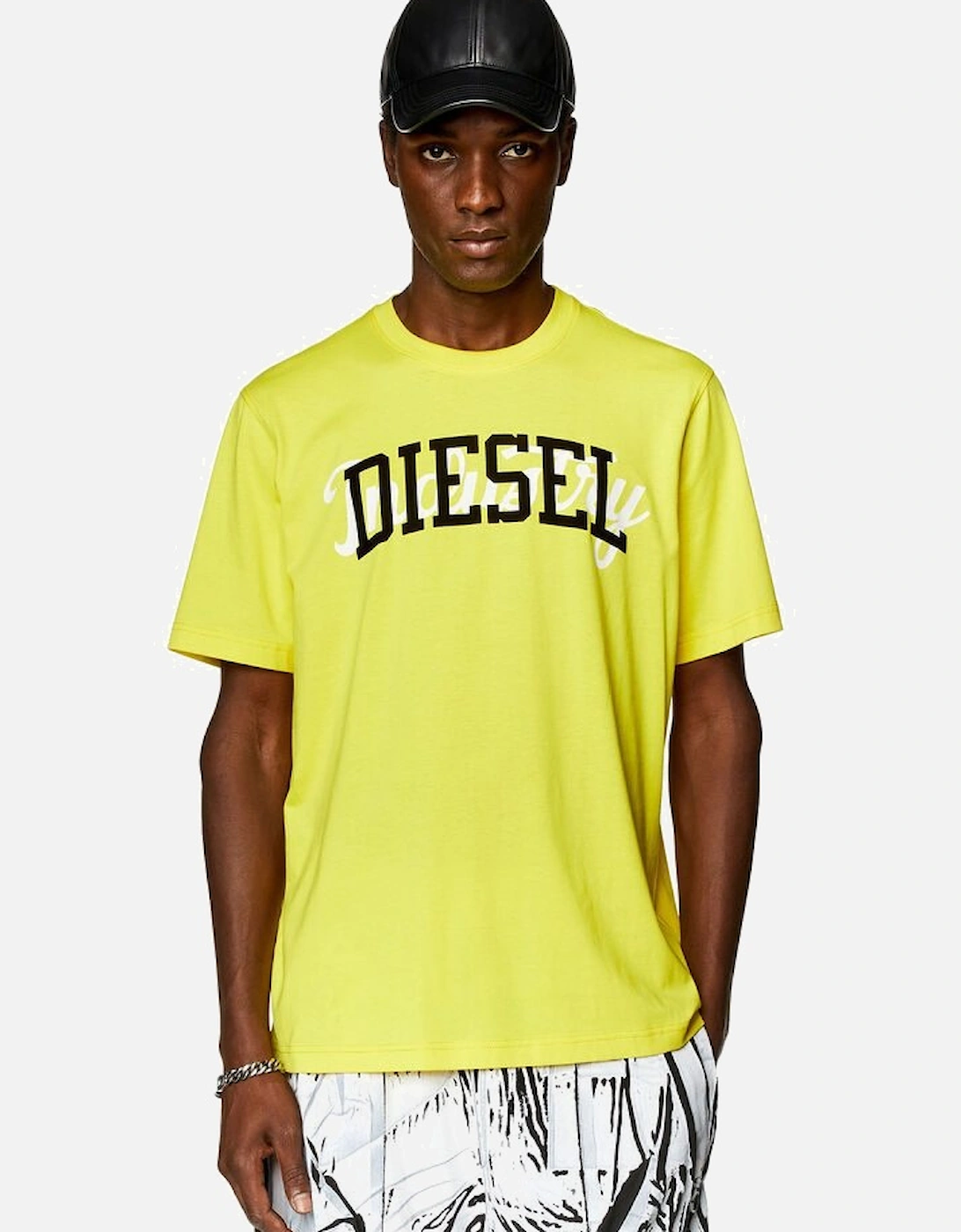 Just N10 Double Logo T-Shirt Yellow