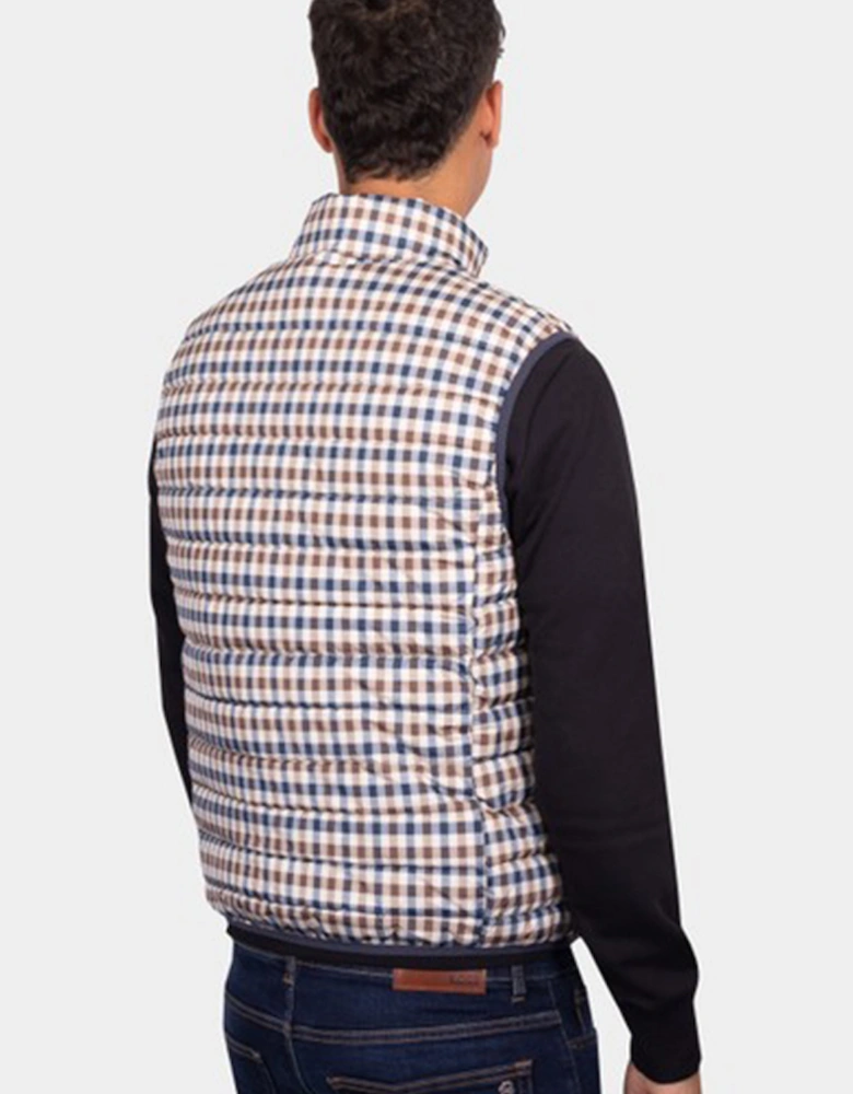 Men's Club Check Gilet