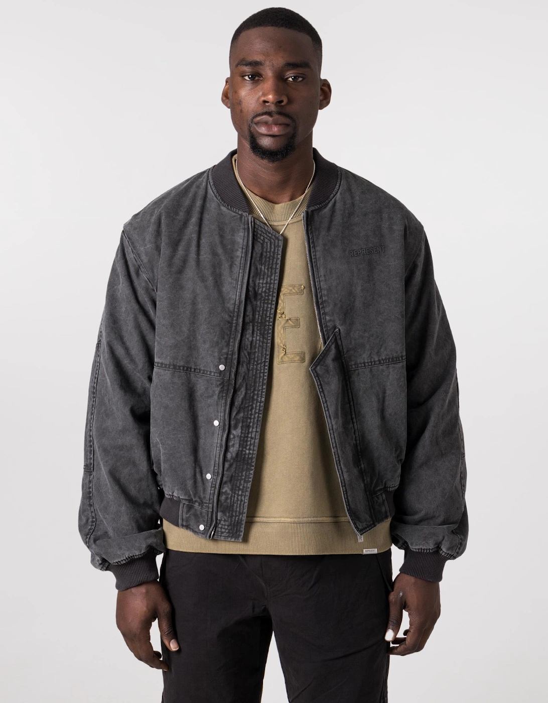 Inset Sleeve Bomber Jacket, 5 of 4