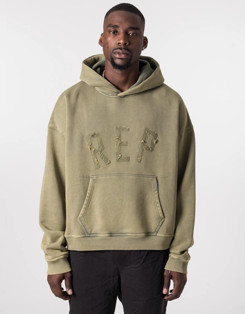 Rep Applique Hoodie