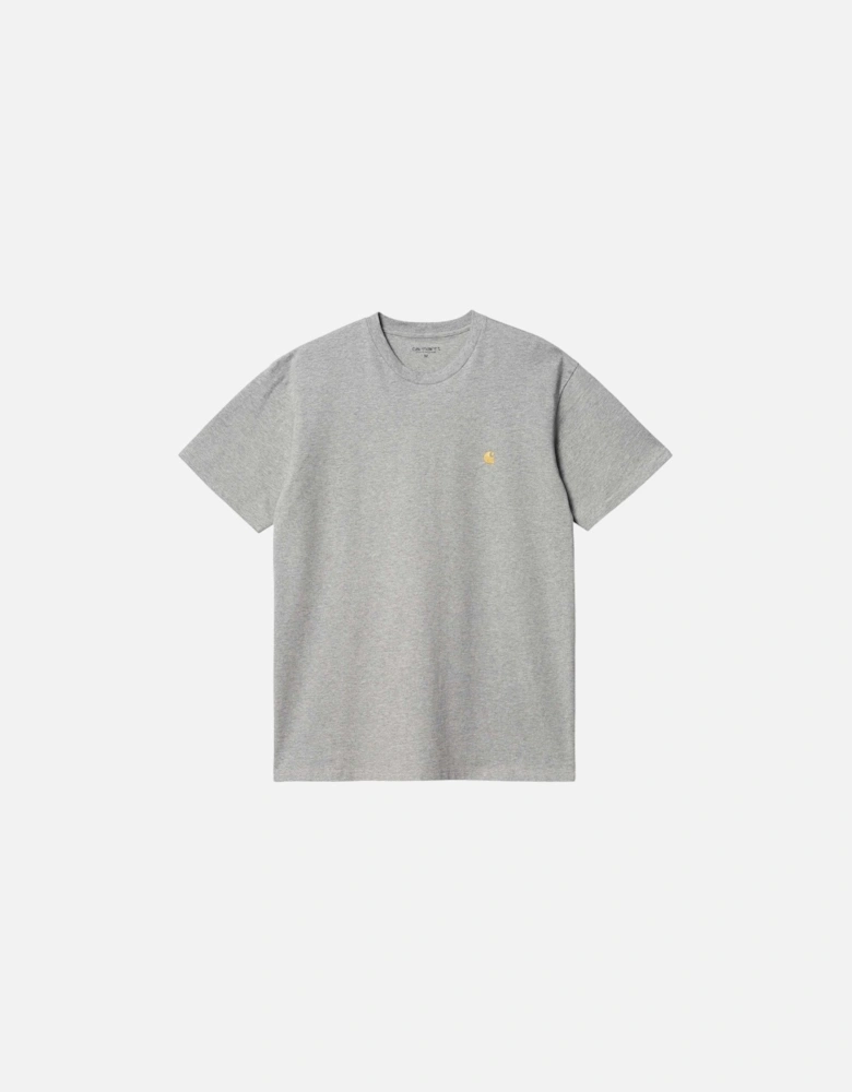 Chase T-Shirt - Grey Heather/Gold