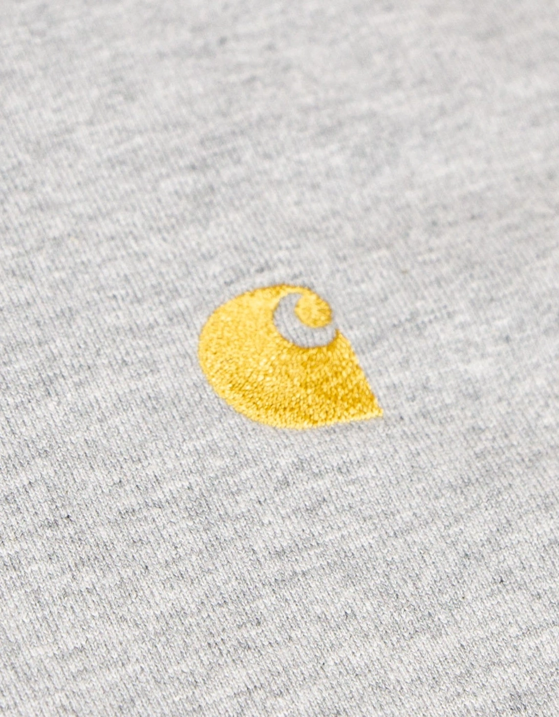 Chase T-Shirt - Grey Heather/Gold