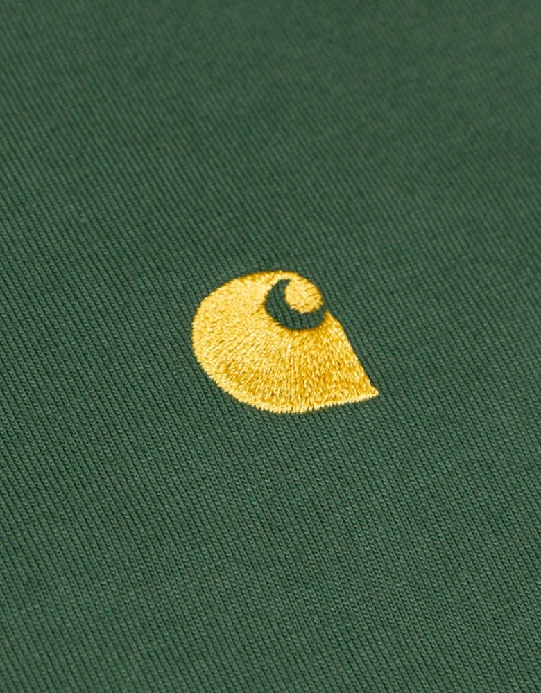 Chase T-Shirt - Sycamore Tree/Gold