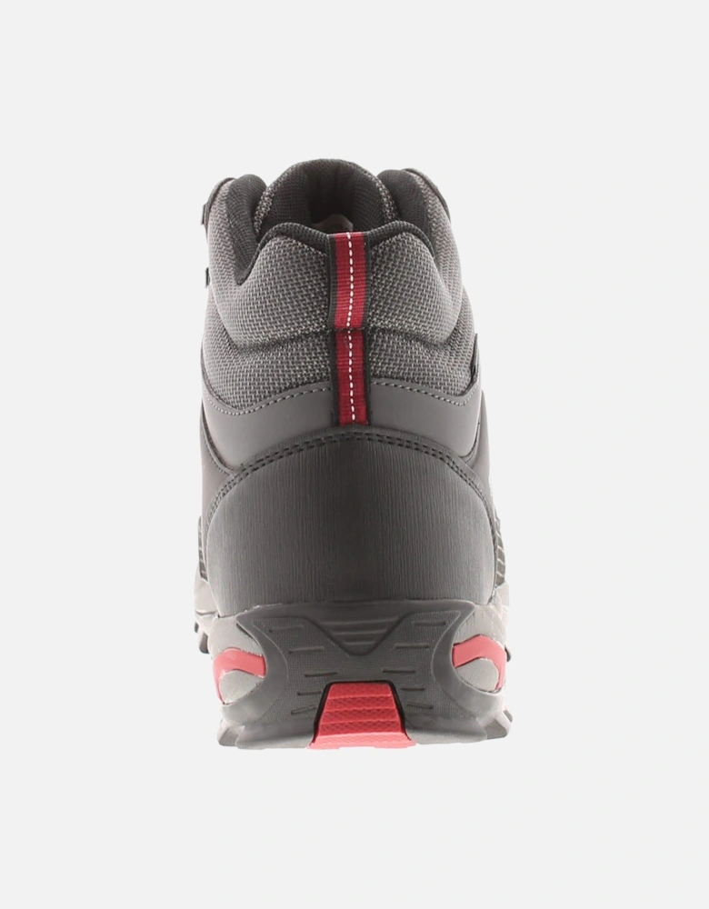 Mens Walking Boots Waterproof Samaris iii Lace Up grey UK Size