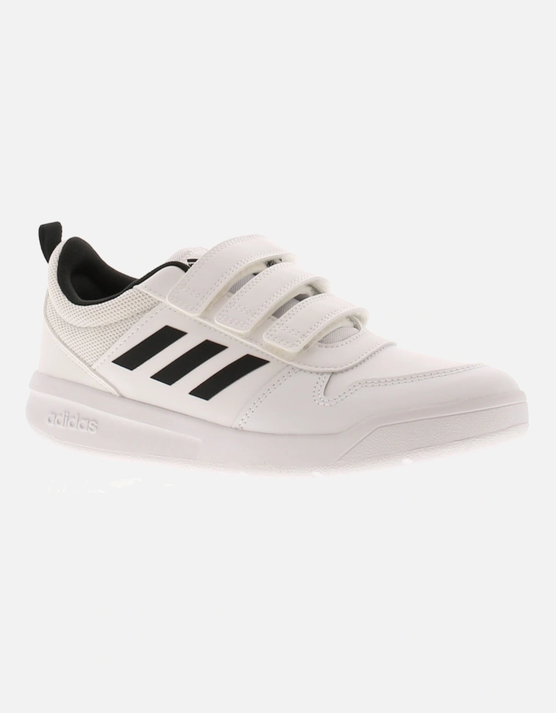 Performance Boys Trainers Junior Tensaur C Leather Touch Fastening white