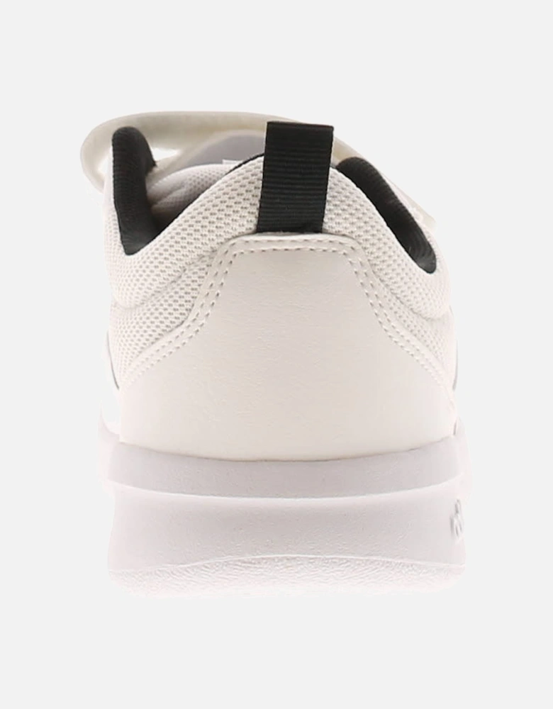 Performance Boys Trainers Junior Tensaur C Leather Touch Fastening white