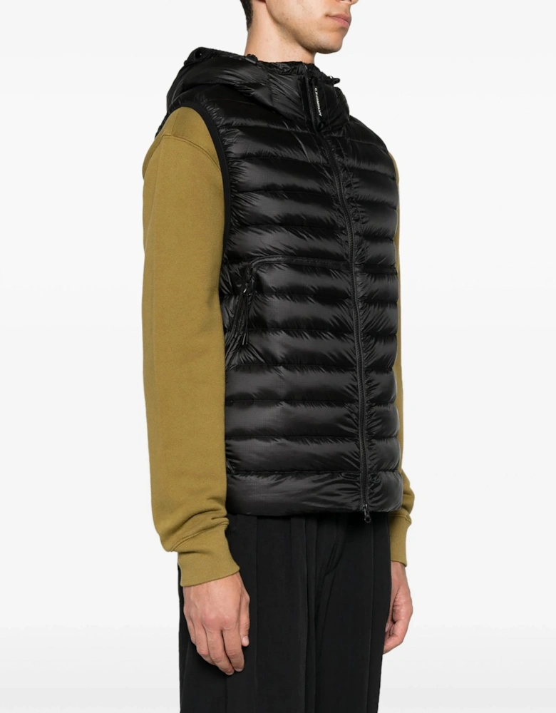 D.D. Shell Goggle Down Gilet Black