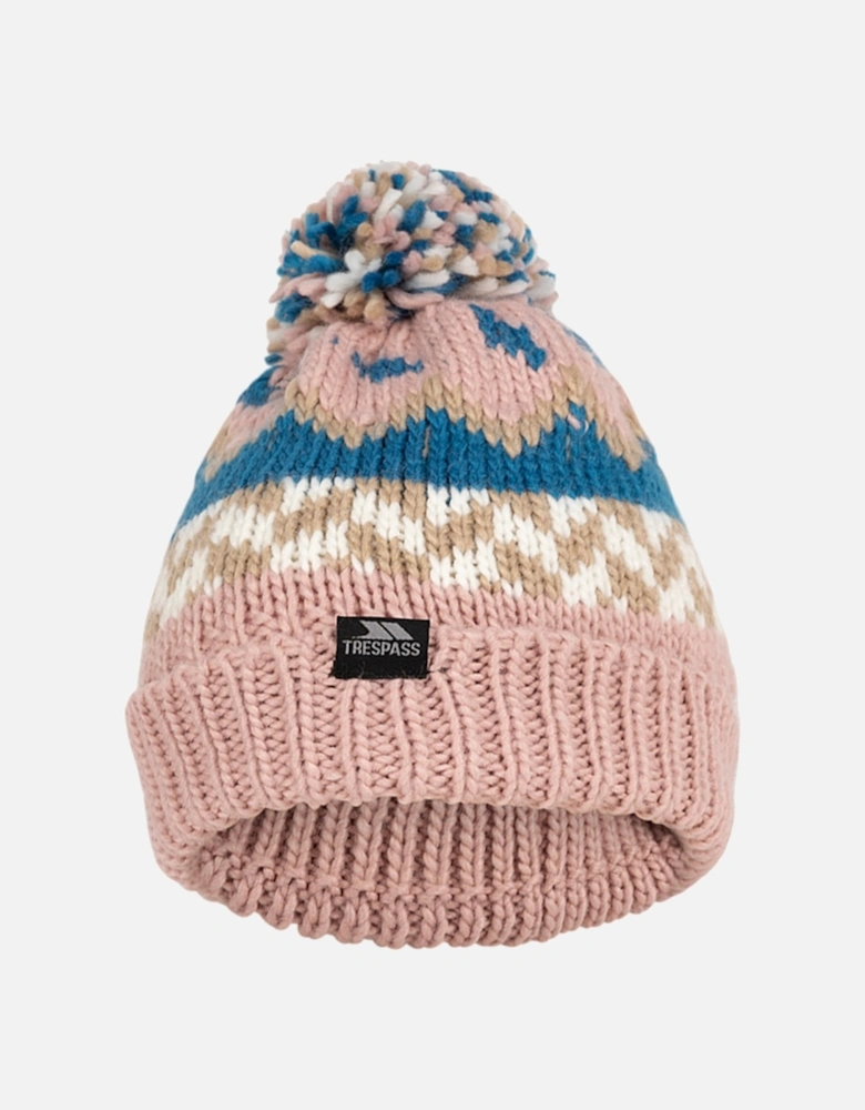 Childrens/Kids Twiglet Chunky Knit Fleece Lined Hat