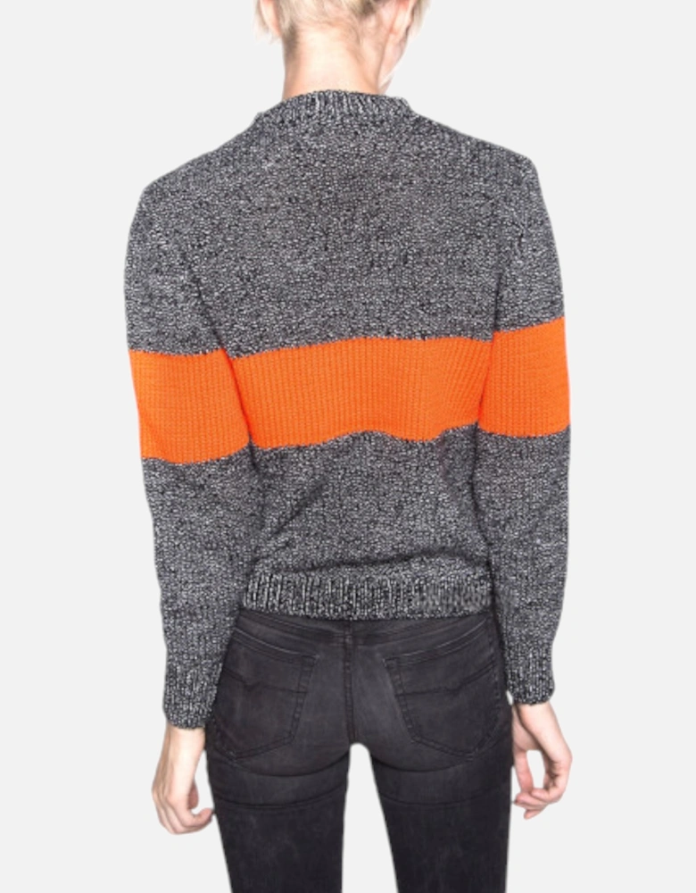 M Rhombus 0NAMM Womens Sweatshirt Crew Neck Casual Pullover Wool Jumper