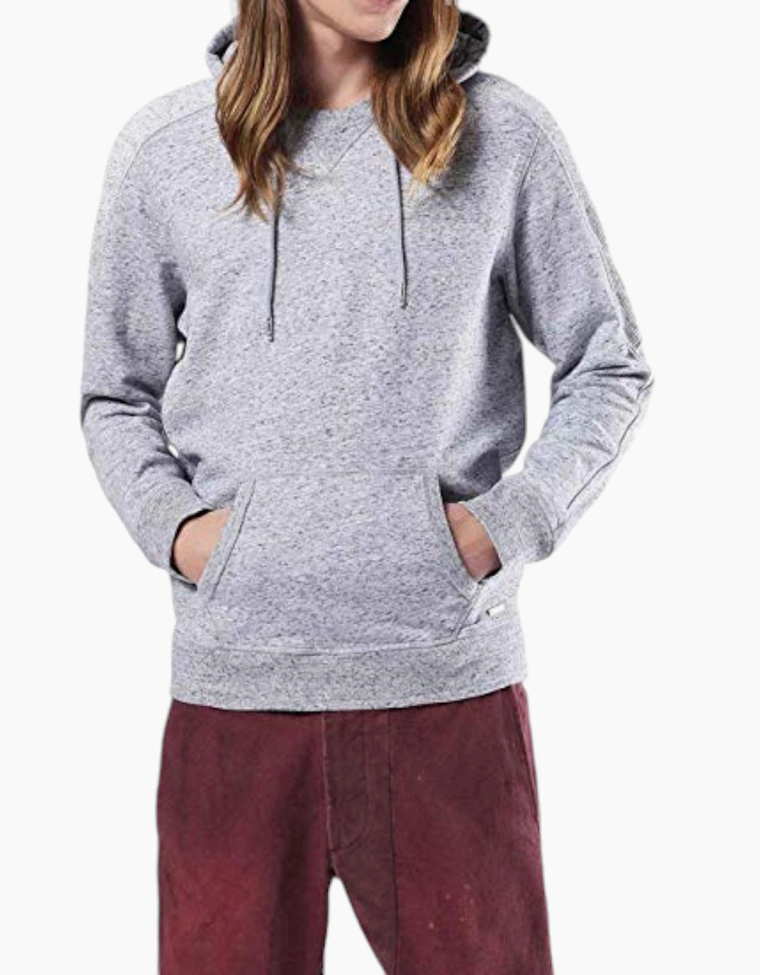 Men's DIESEL S Yurin Mens Sweatshirts Pull On Casual Hooded Long Sleeves Hoodie Jumper - Grey - Size: 38