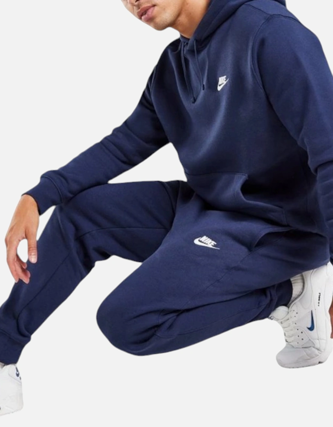 Club Mens Fleece Full Tracksuits Set Sweat Hoodie Jogger Sports