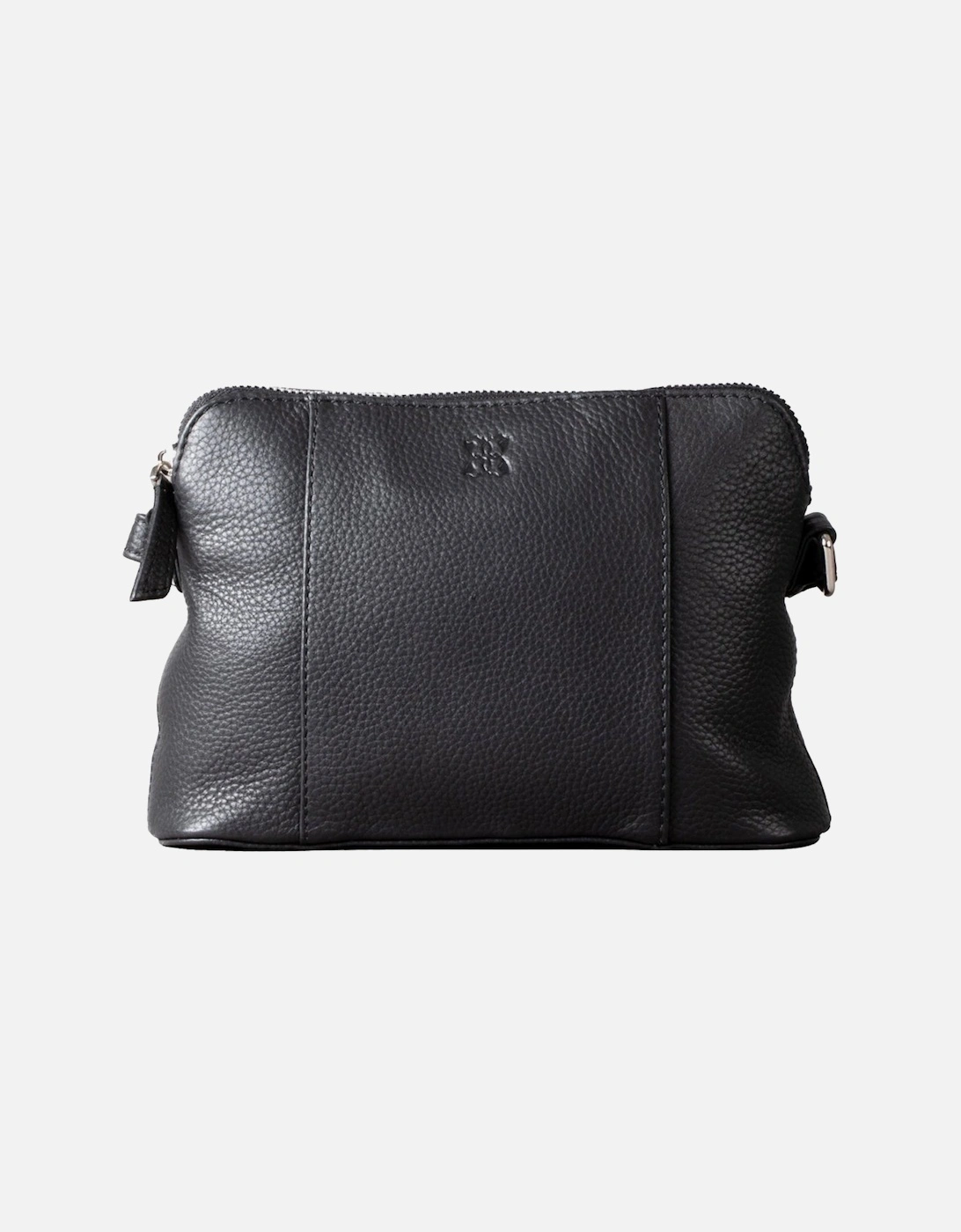 Alston Curved Leather Cross Body Bag