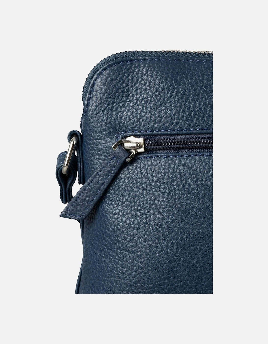 Alston Curved Leather Cross Body Bag