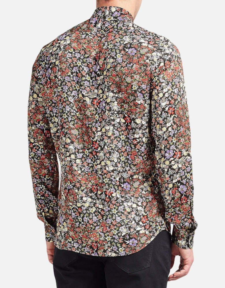 S NICO 0QAPZ 900 Mens Shirt Long Sleeve Casual Summer Cotton floral Shirt