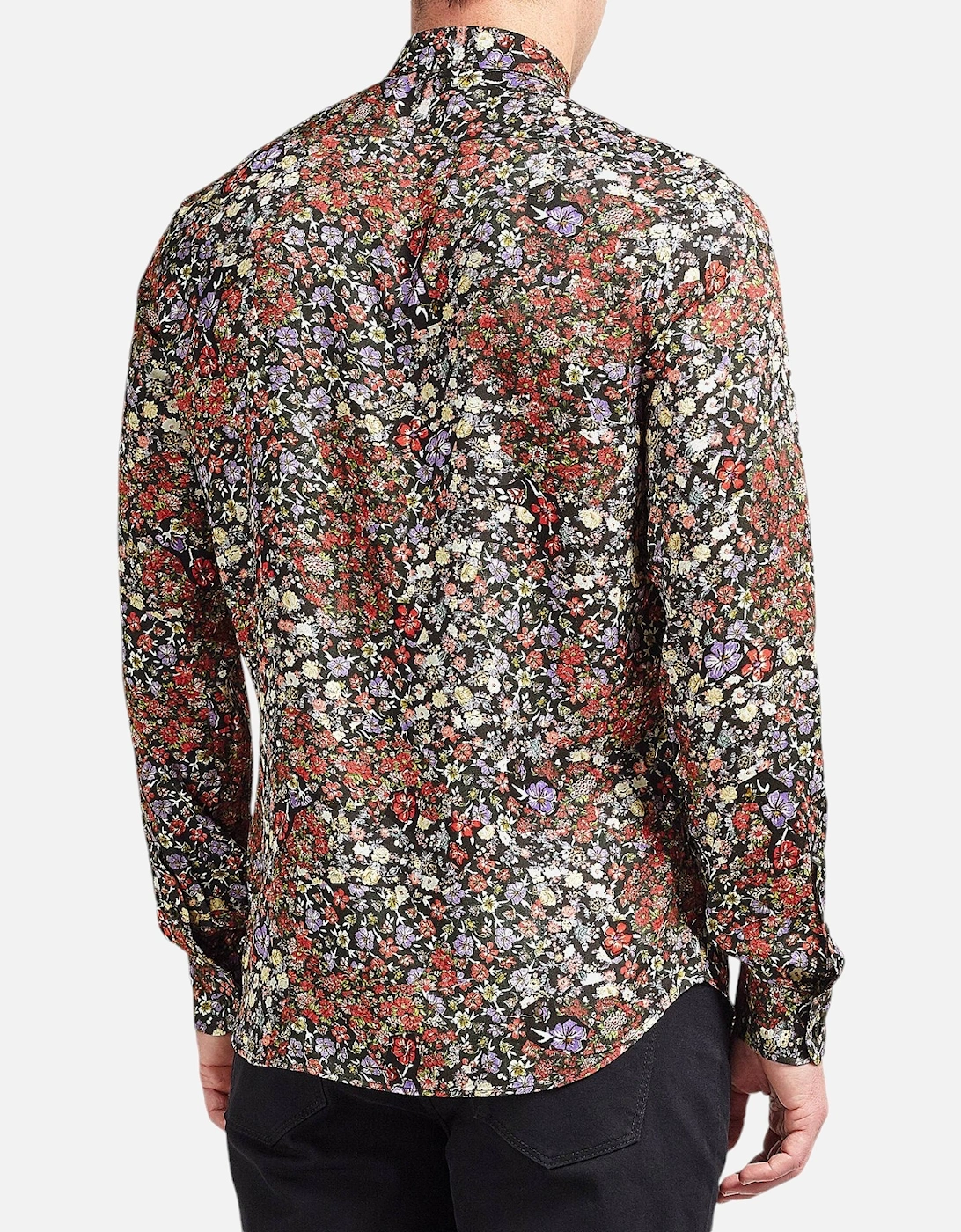 S NICO 0QAPZ 900 Mens Shirt Long Sleeve Casual Summer Cotton floral Shirt