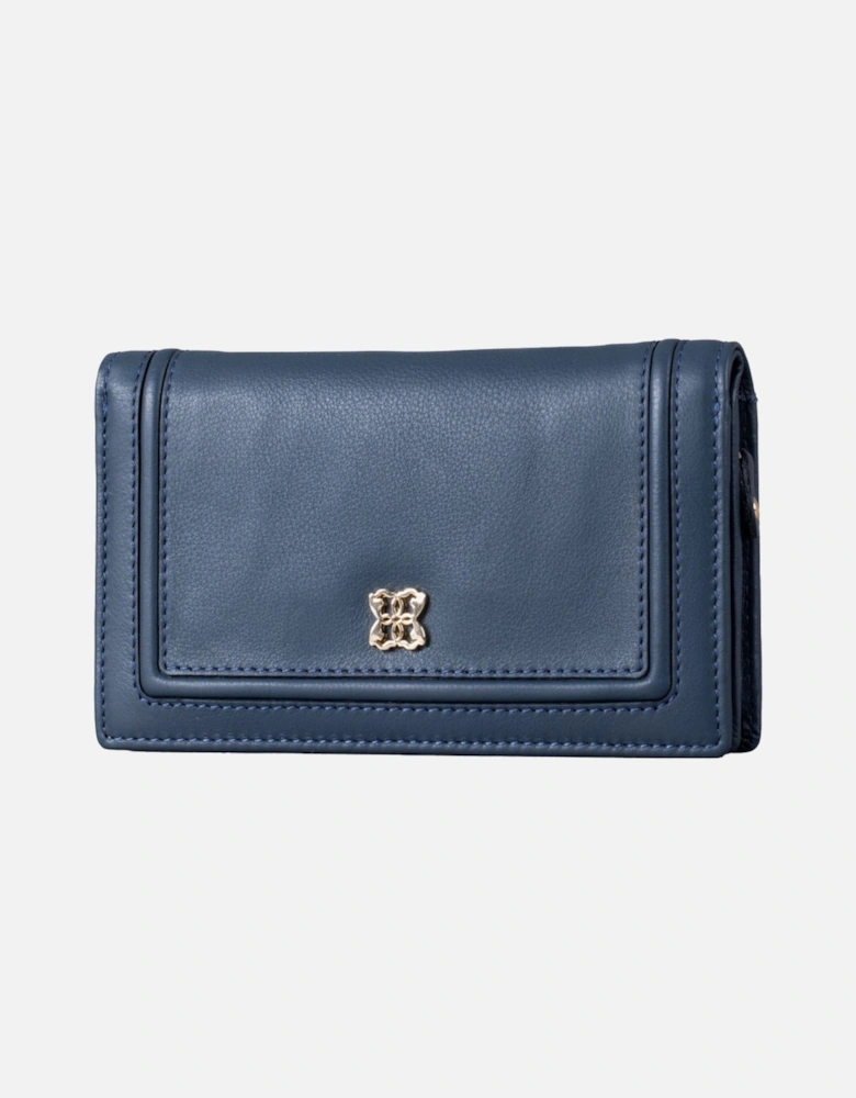 Icon Medium Leather Flapover Purse