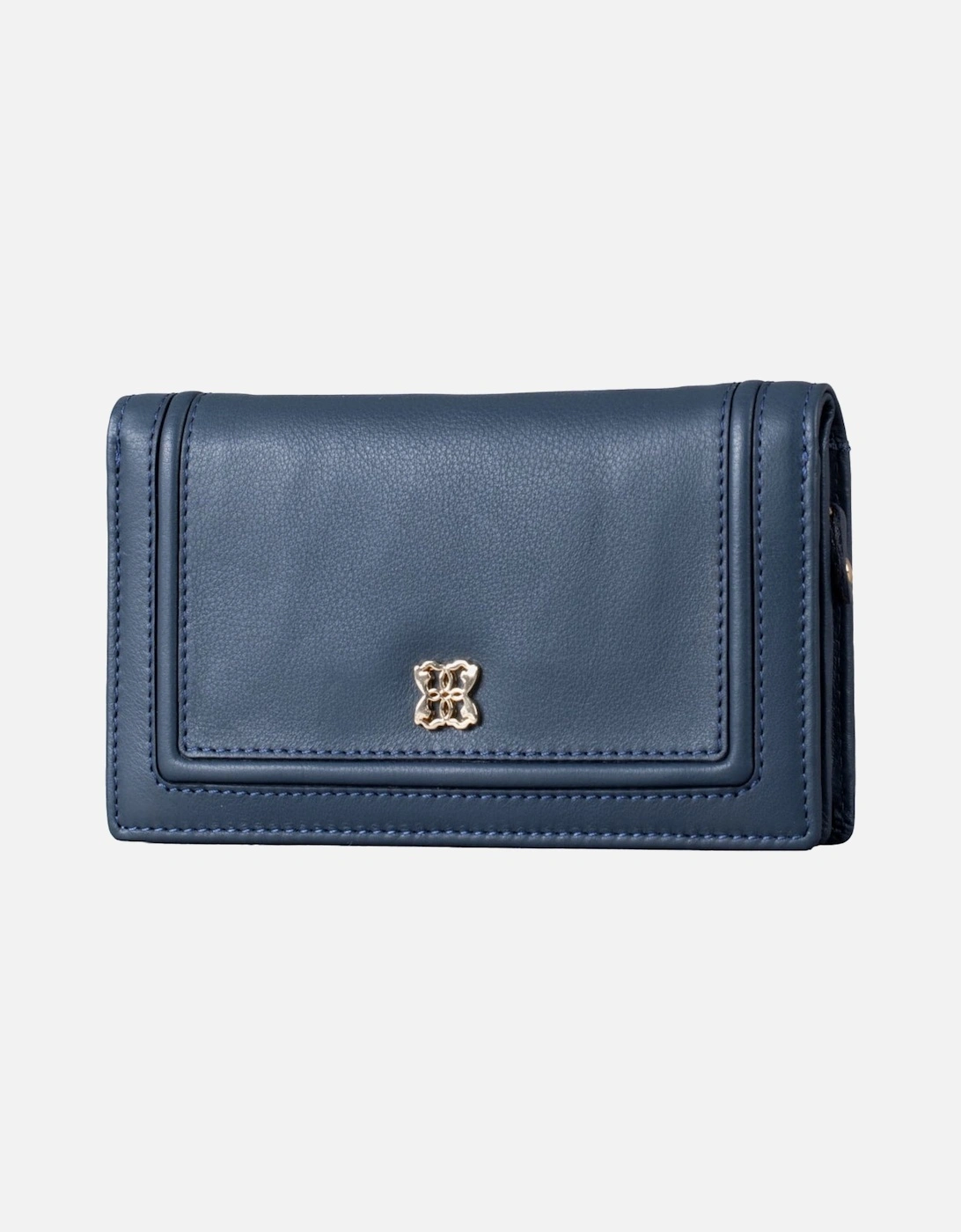 Icon Medium Leather Flapover Purse, 5 of 4