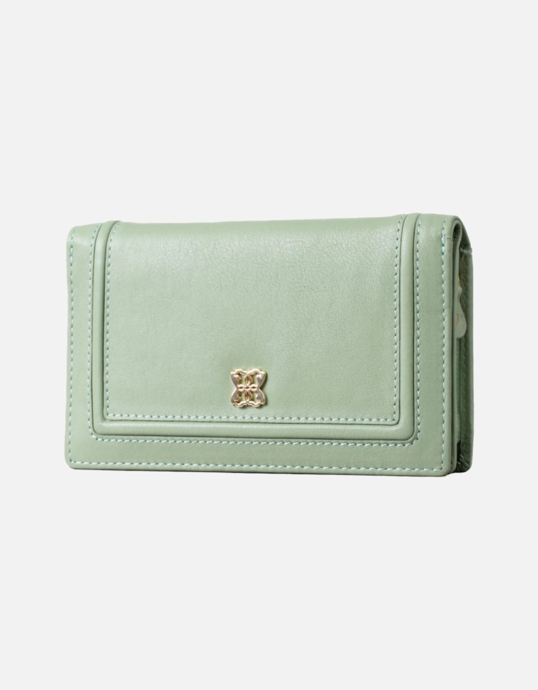 Icon Medium Leather Flapover Purse