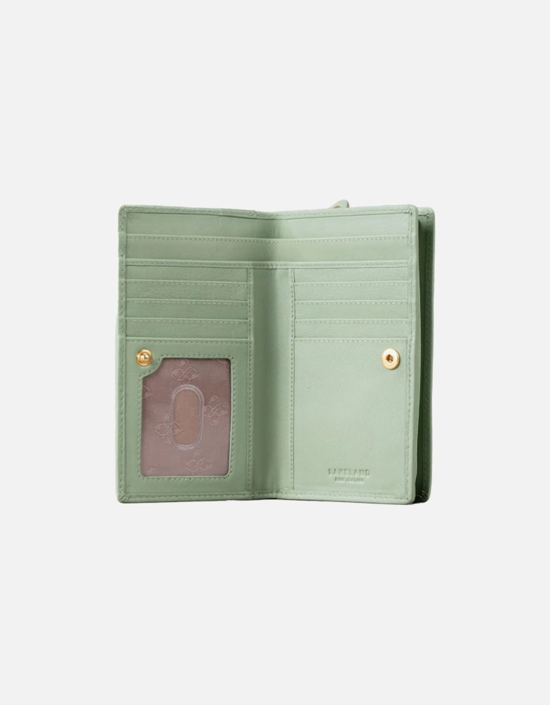Icon Medium Leather Flapover Purse